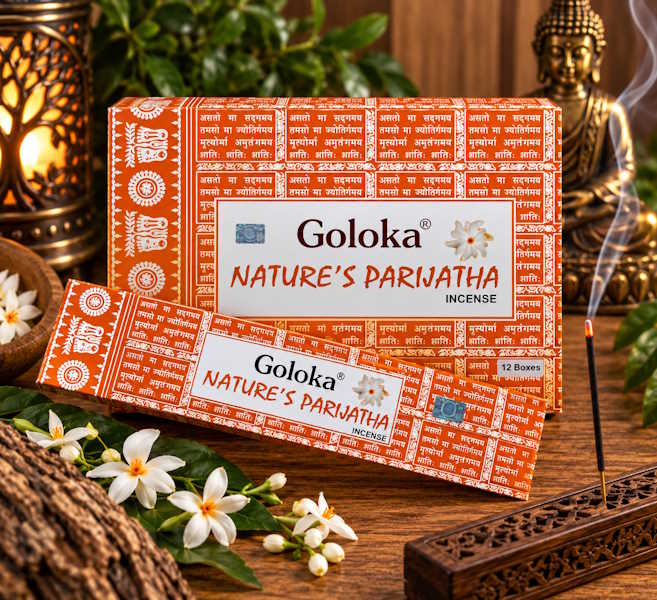 Incienso Goloka Natures Parijatha